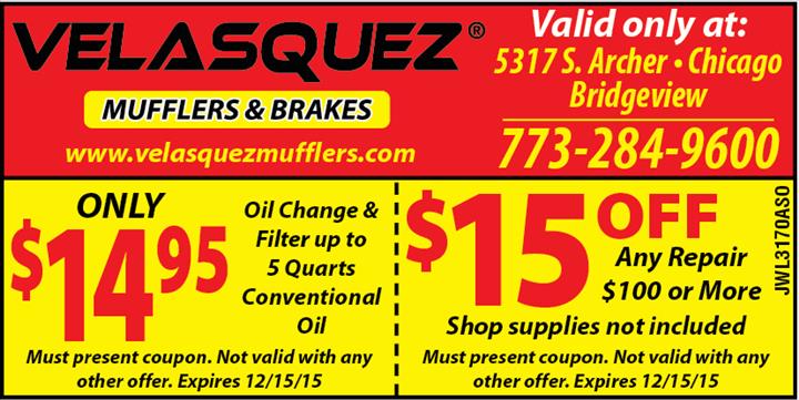 Velasquez Mufflers & Brakes