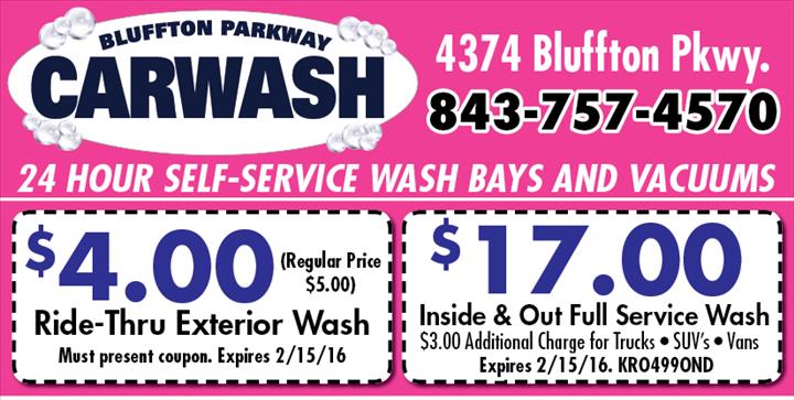 Bluffton Parkway Car Wash