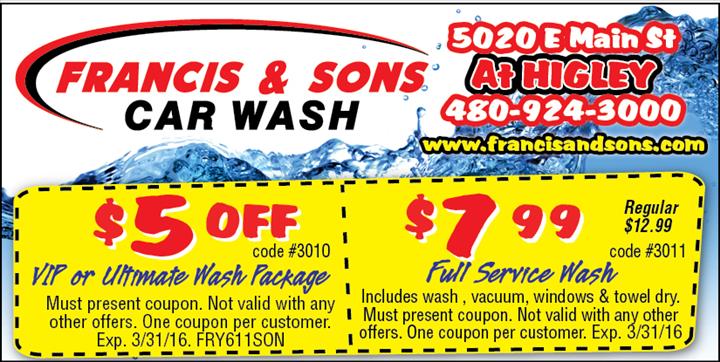 Francis And Sons Car Wash