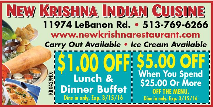 New Krishna Indian Cuisine