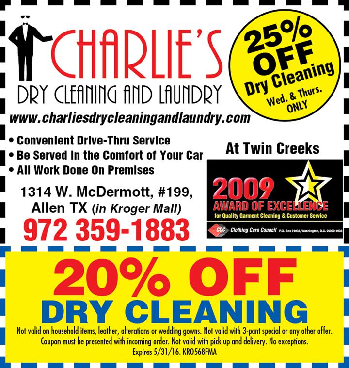 Charlie's Fine Dry Cleaning 