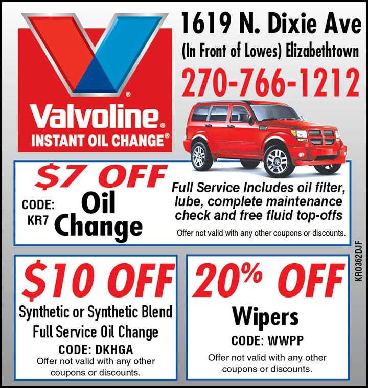 Valvoline Instant Oil Change