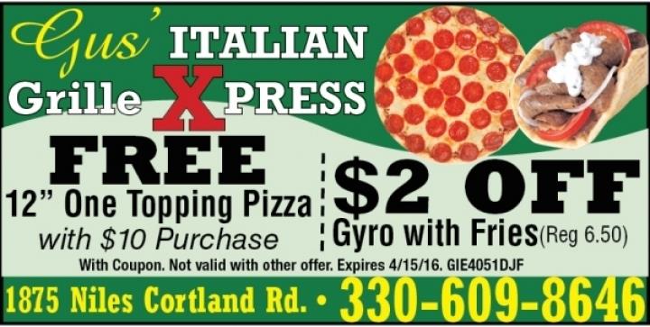 Gus' Italian Grille  Xpress
