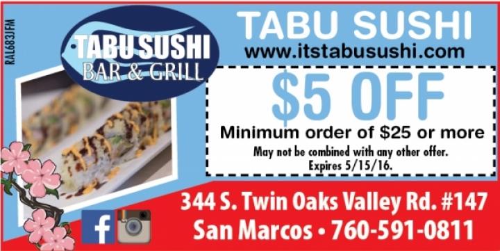 Tabu Sushi Bar & Grill