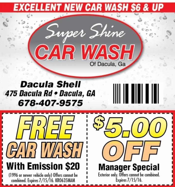 super shine car wash coupons