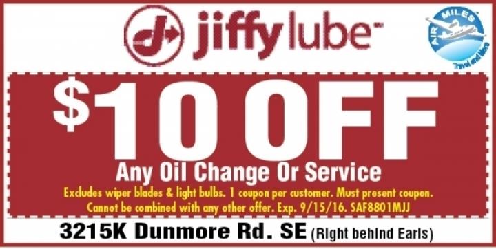 jiffy lube coupon $30 off