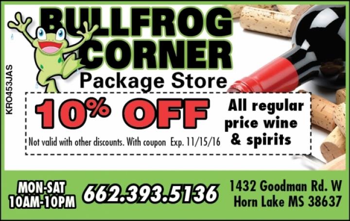 Bullfrog Corner Package Store