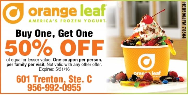 Orange Leaf Yogurt