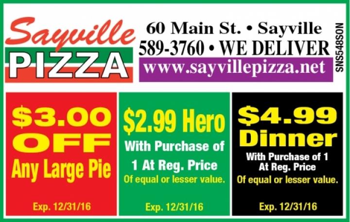 Sayville Pizza