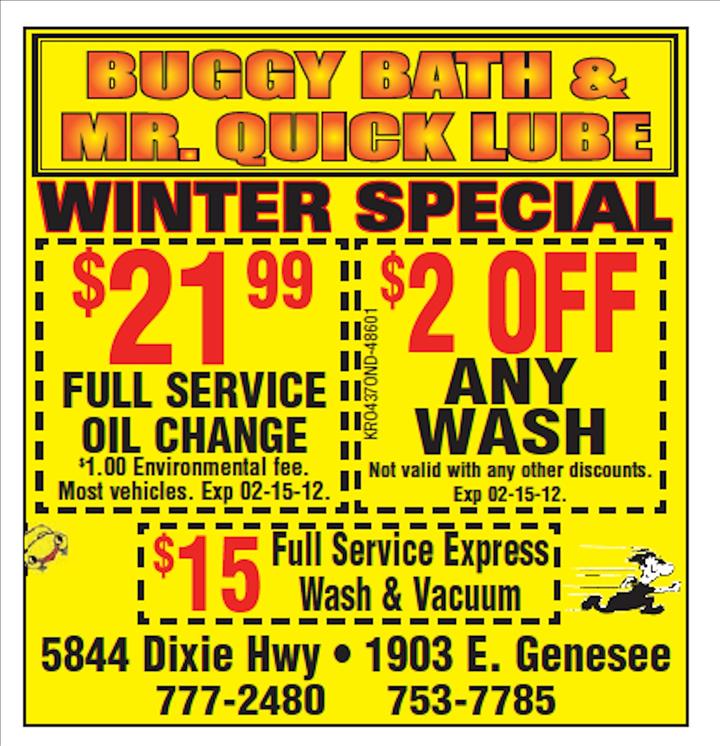 Buggy Bath & Mr. Quick Lube