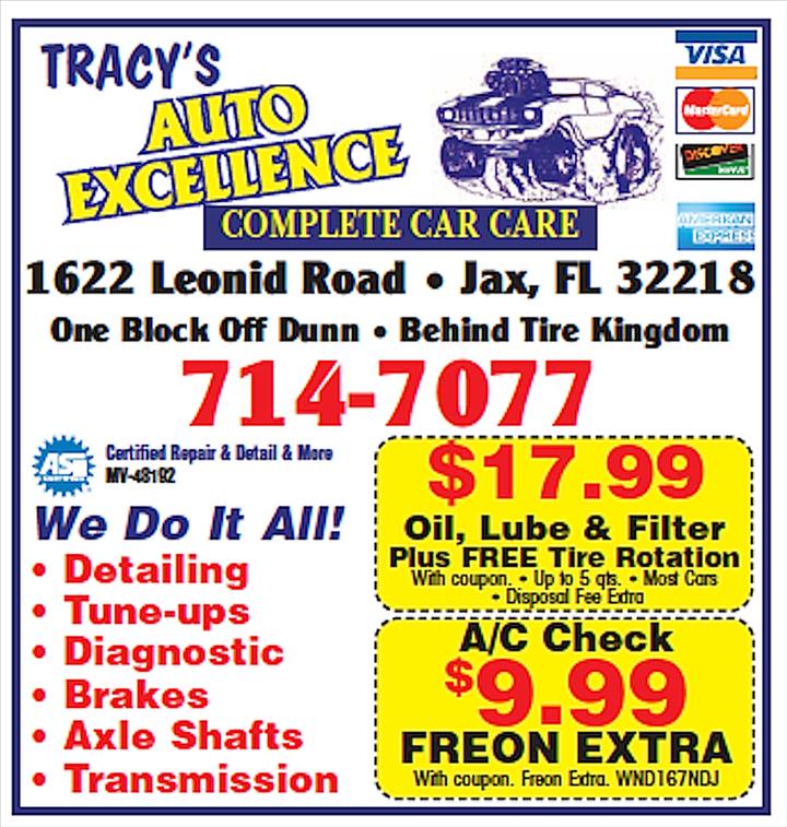 Tracy’s Auto Excellence