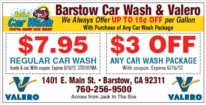 Barstow Valero Car Wash