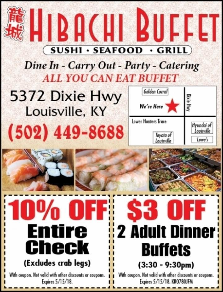 Hibachi buffet dixie highway hotsell