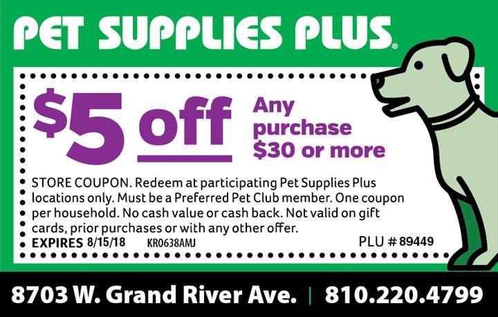 Pet supplies plus