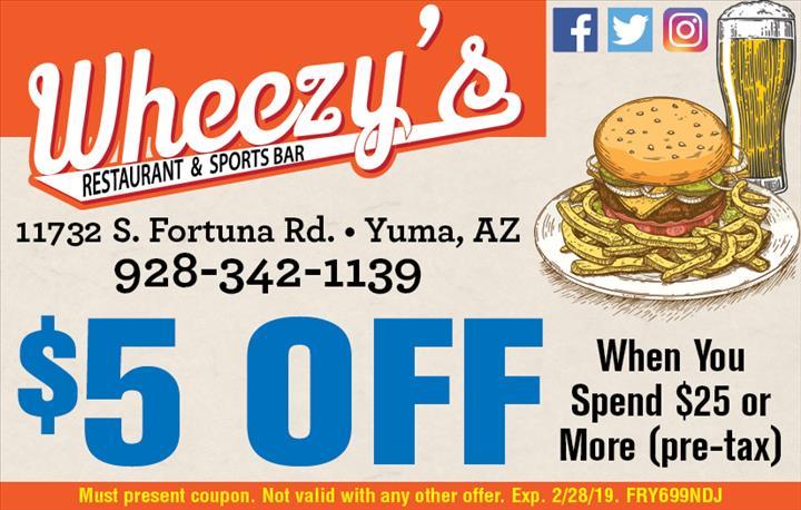 WHEEZYS GRILL & SPORTS BAR