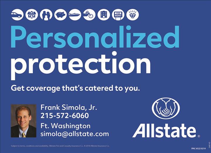 Frank Simola, Allstate