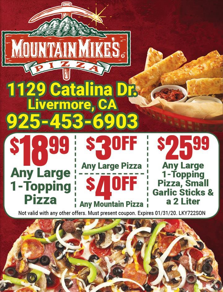 Mountain mike's online pizza coupons