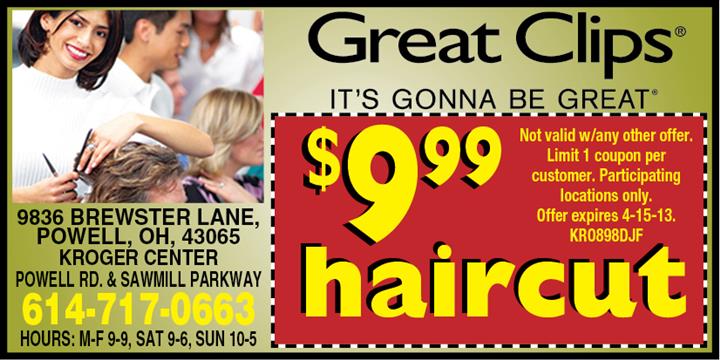 hair cut prices at great clips