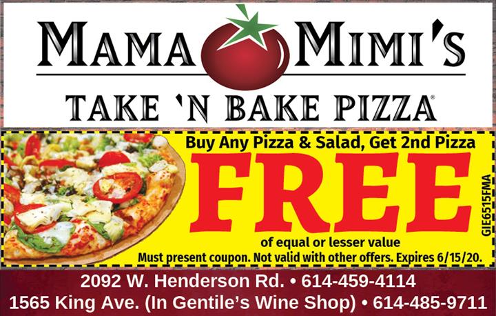 Mama Mimi's Take-n-Bake Pizza
