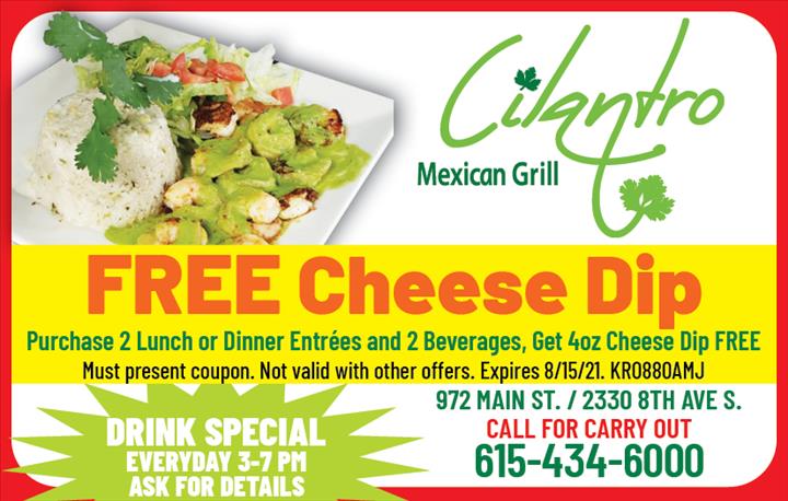 CILANTRO MEXICAN GRILL