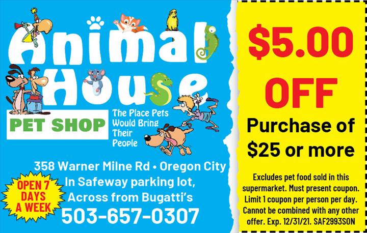 ANIMAL HOUSE PETS & SUPPLIES