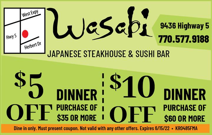 Wasabi Japanese Steak House and Sushi Bar
