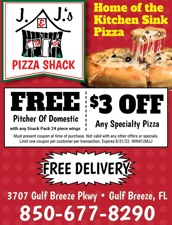 J & J'S PIZZA SHACK