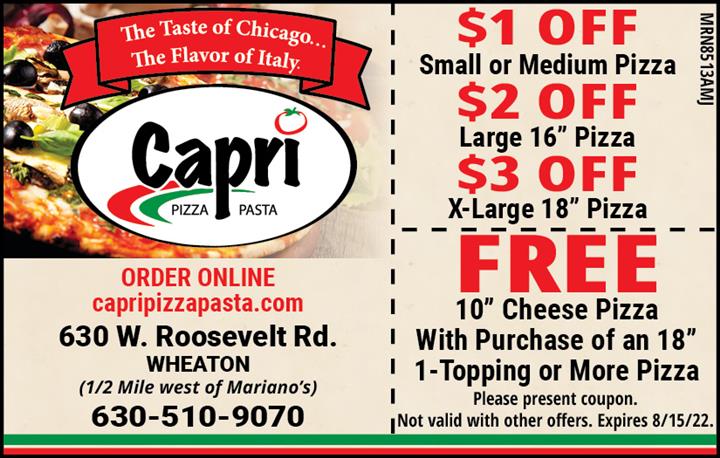 Capri Pizza Pasta