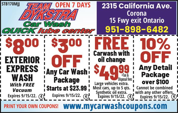Team Dykstra Car Wash
