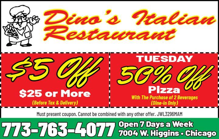 Dino's Italian Pizza & Italian Restaurant