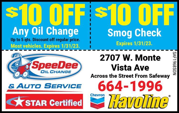 Speedee Oil Change