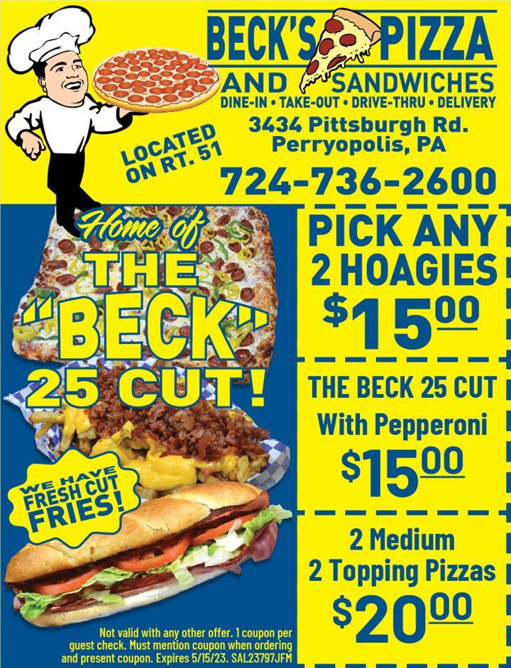 Beck's Pizza