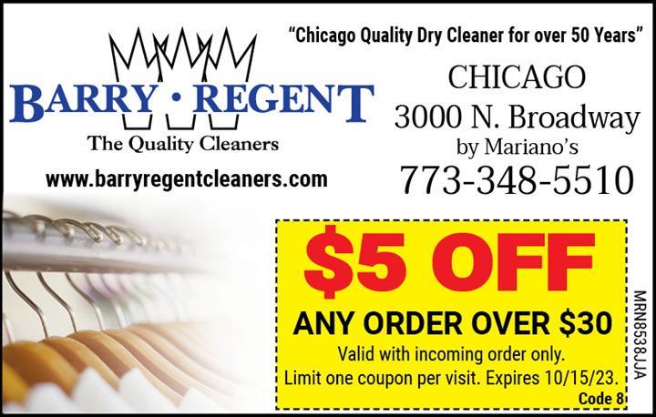 Barry Regent Dry Cleaners