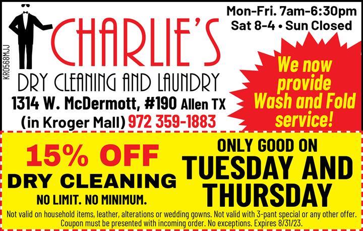 Charlie's Fine Dry Cleaning