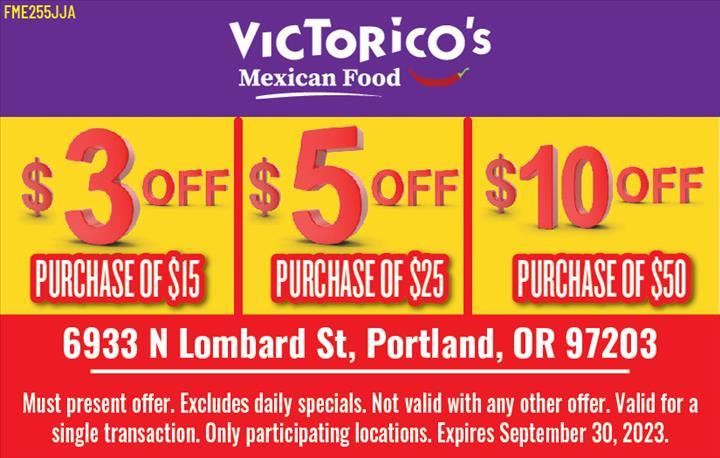 VICTORICO'S MEXICAN FOOD