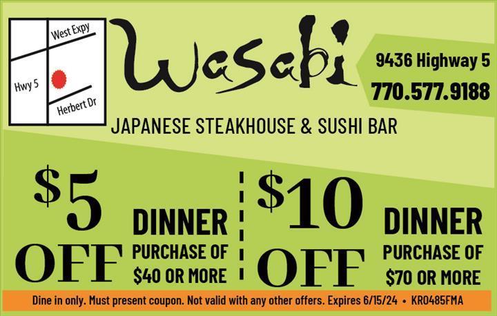 Wasabi Japanese Steakhouse