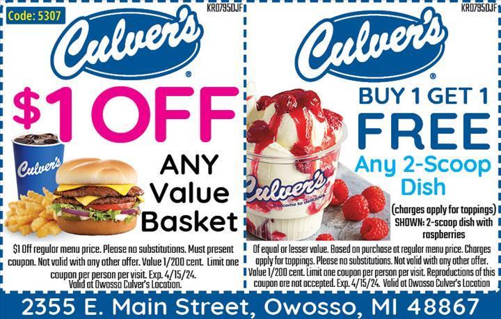 Culver's Owosso MI