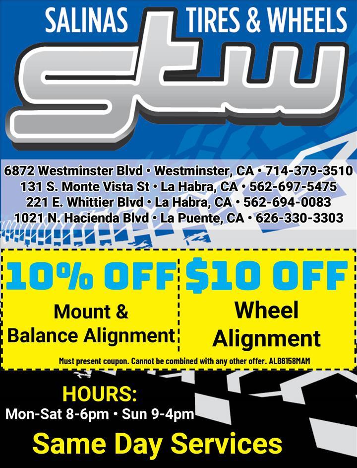 Salinas Tires & Wheels
