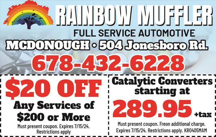 Rainbow Muffler & Brake