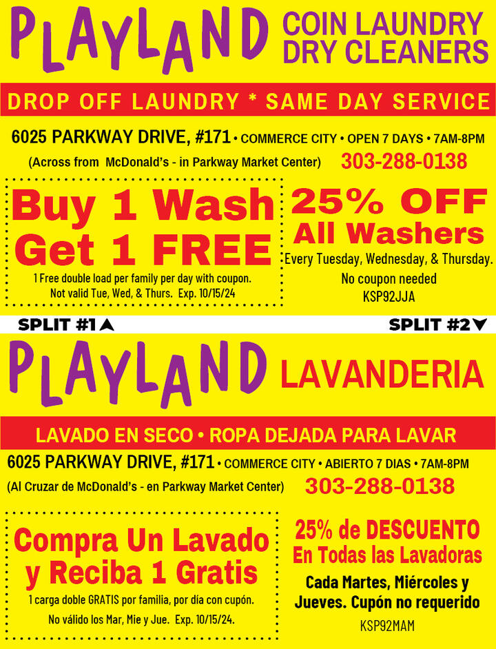 PLAYLAND COIN LAUNDRY