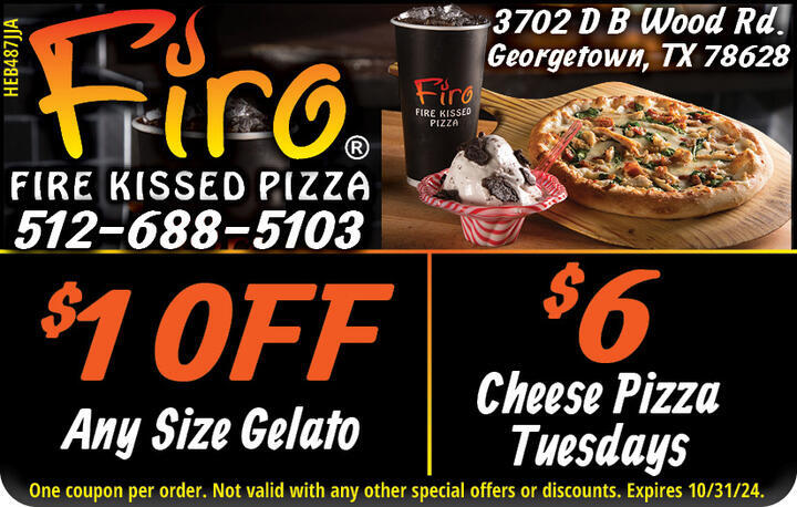 Firo Fire Kissed Pizza