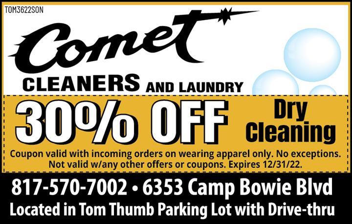 Comet Cleaners & Laundry