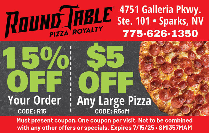 Round Table Pizza