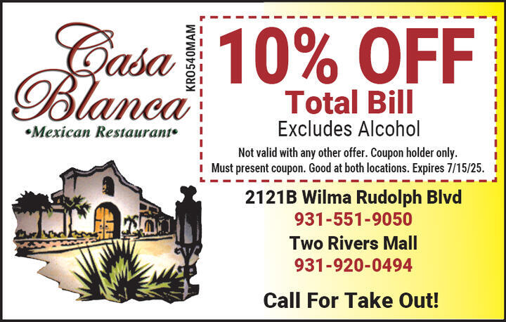 Casa Blanca Mexican Restaurant