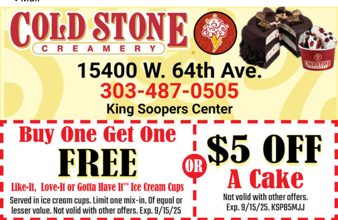Cold Stone Creamery