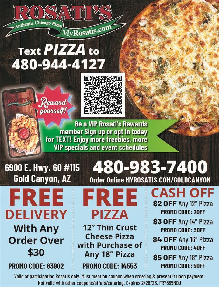 Rosati's Pizza of Gold Canyon