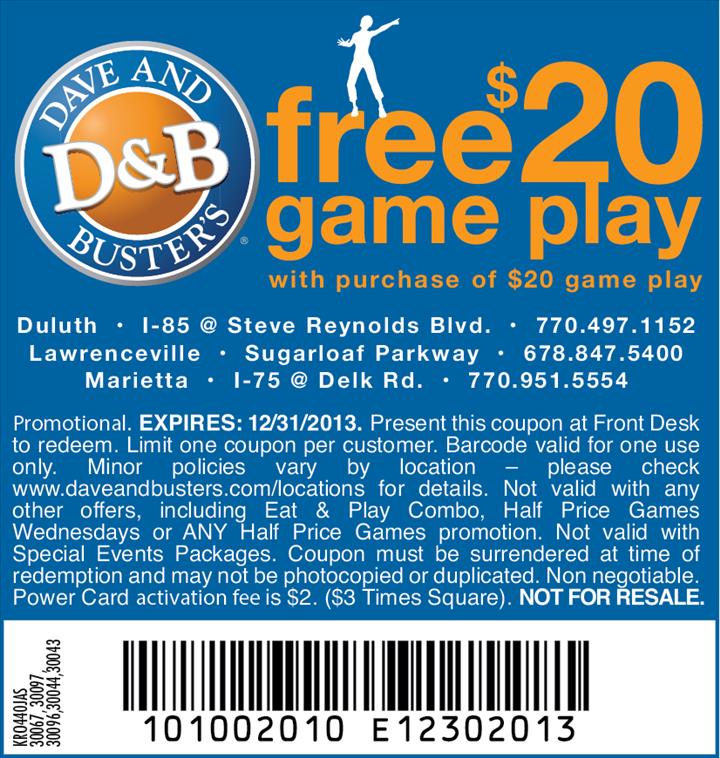 Dave and Buster’s