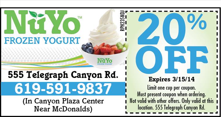 NuYo Frozen Yogurt