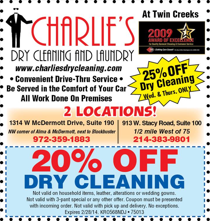 Charlie's Dry Cleaning and Laundry