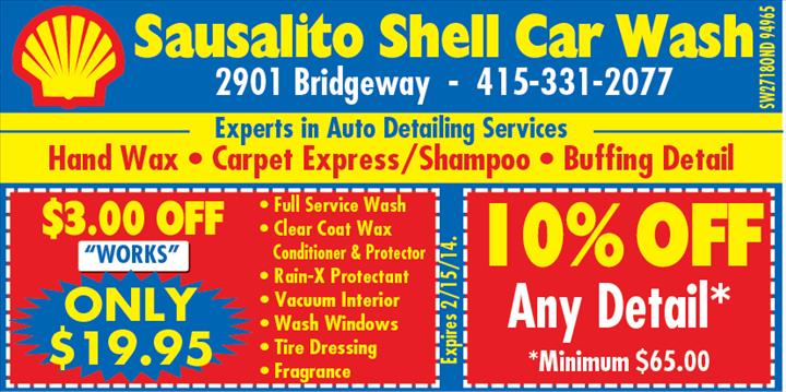 Sausalito Shell Car Wash